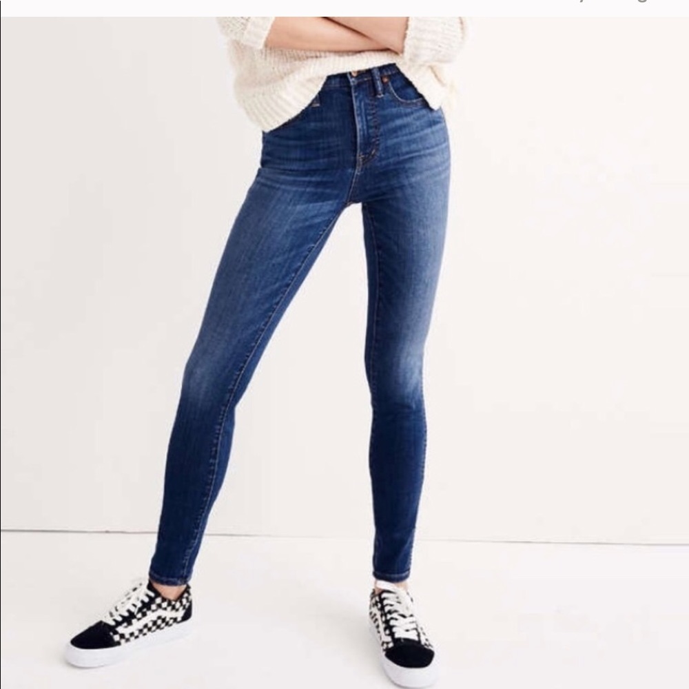 Madewell High Riser Skinny